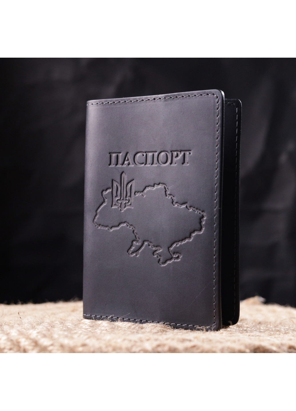 Шкіряна обкладинка для документів 10х13,8 см Grande Pelle (260531040)