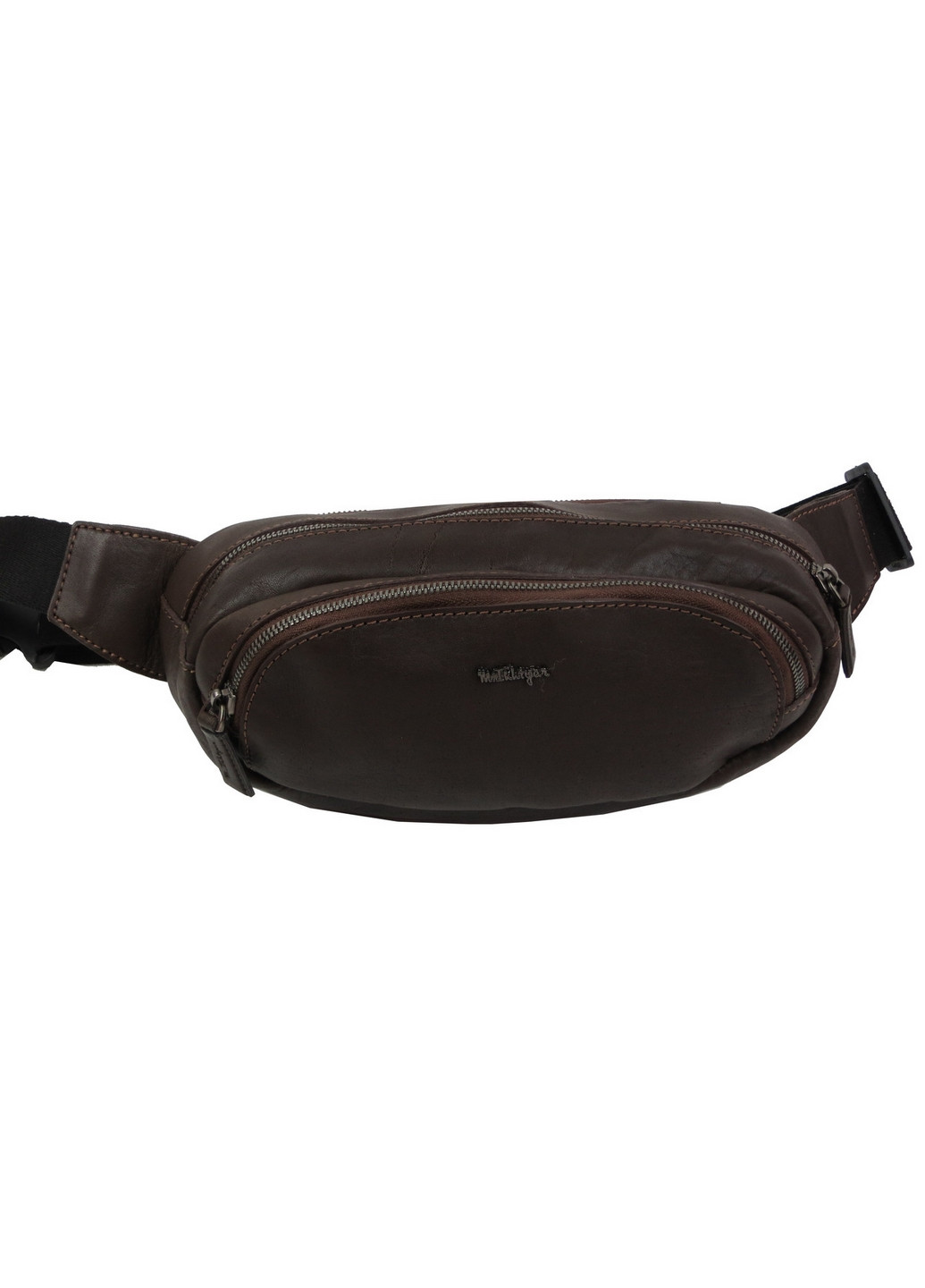 Шкіряна сумка на пояс 13х26х7 см Mykhail Ikhtyar (260531767)