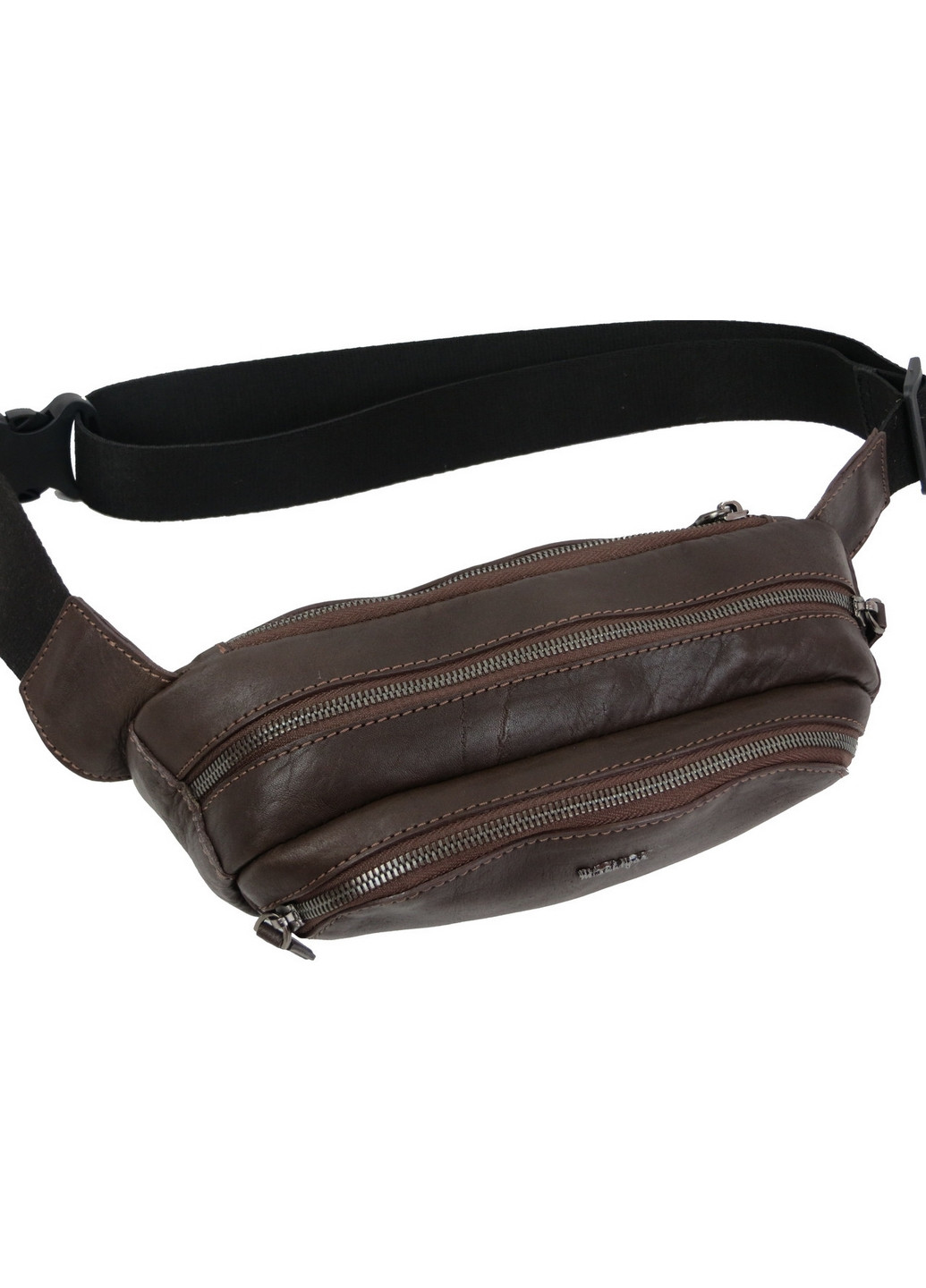 Шкіряна сумка на пояс 13х26х7 см Mykhail Ikhtyar (260531767)