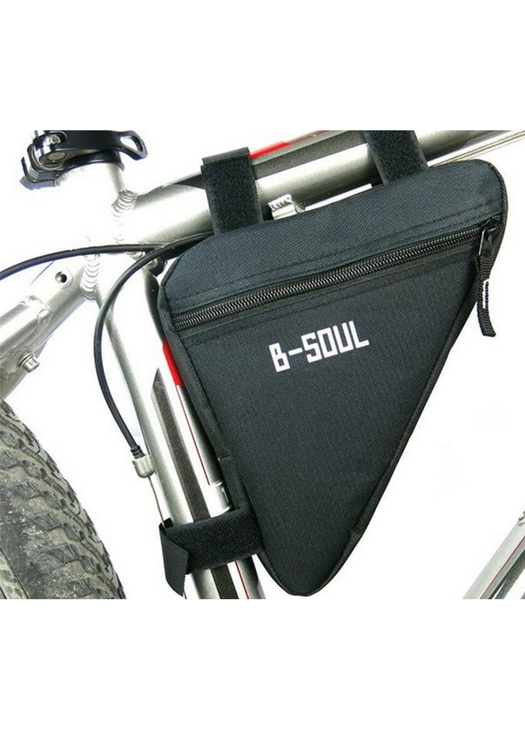 Велосипедная сумка на раму 19x18x4см B-Soul (260533339)