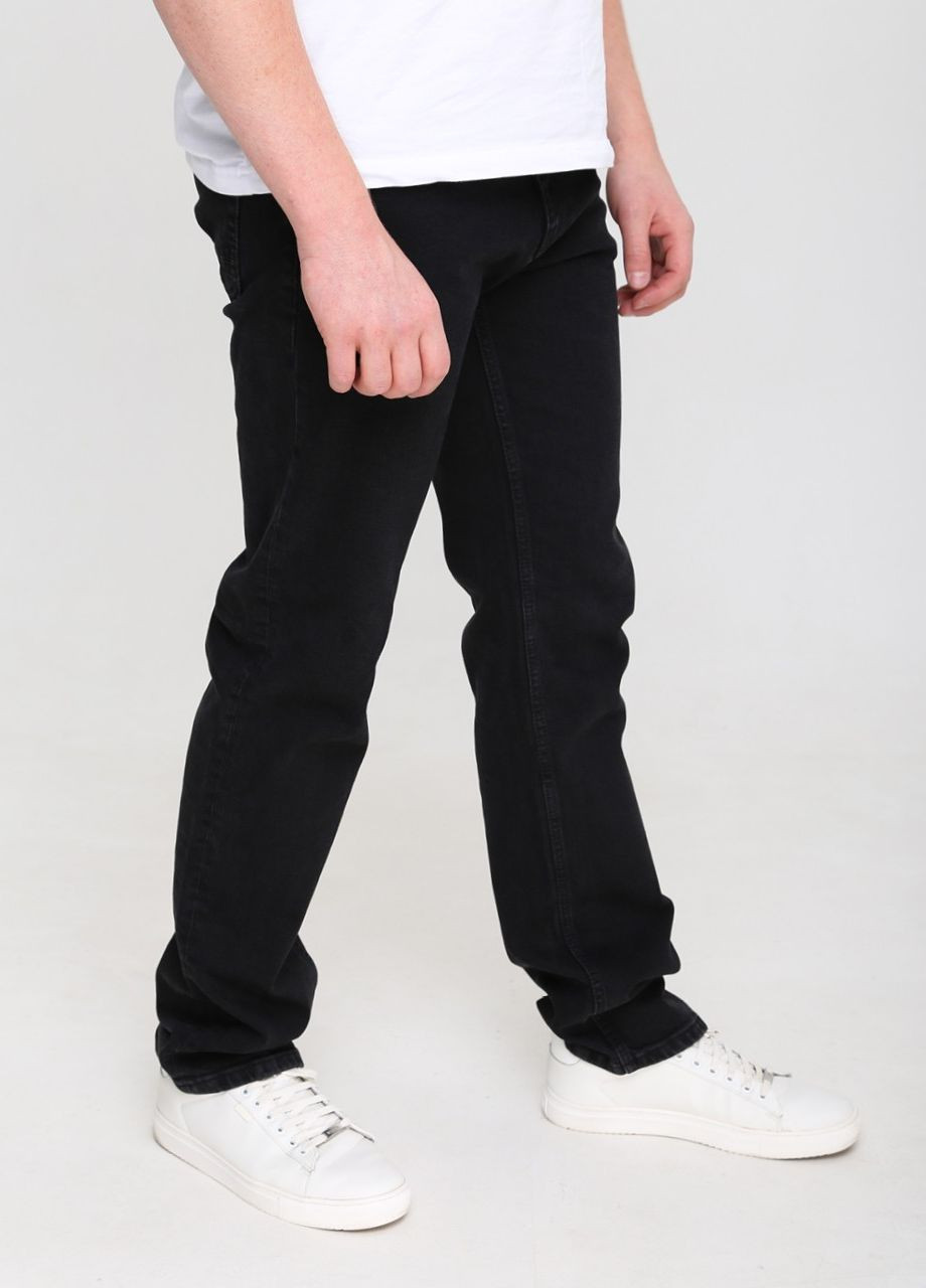 Черные демисезонные прямые джинсы мужские черные прямые Прямая Davito