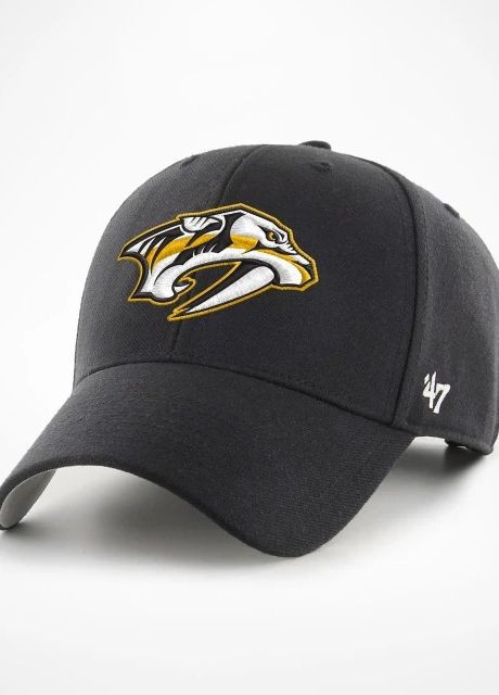 Кепка MVP NASHVILLE PREDATORS черный unisex OSFA 47 Brand (260597328)