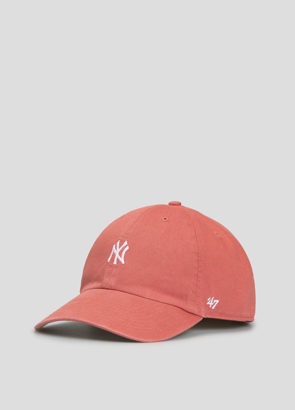 Кепка NY YANKEES BASE RUNNER кораловий, серый unisex OSFA 47 Brand (260597346)