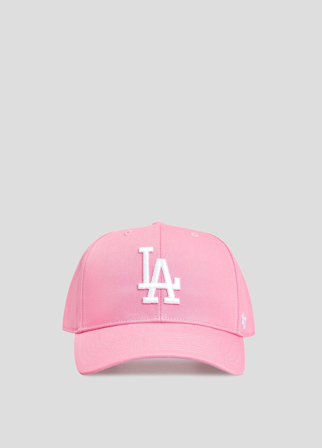 Кепка MVP LOS ANGELES DODGERS RAISED BAS розовый, серый unisex OSFA 47 Brand (260597242)