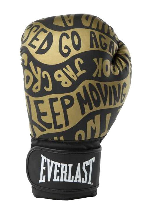 Боксерские перчатки SPARK BOXING GLOVES черный, золотой Unisex 12 унций Everlast (260597648)