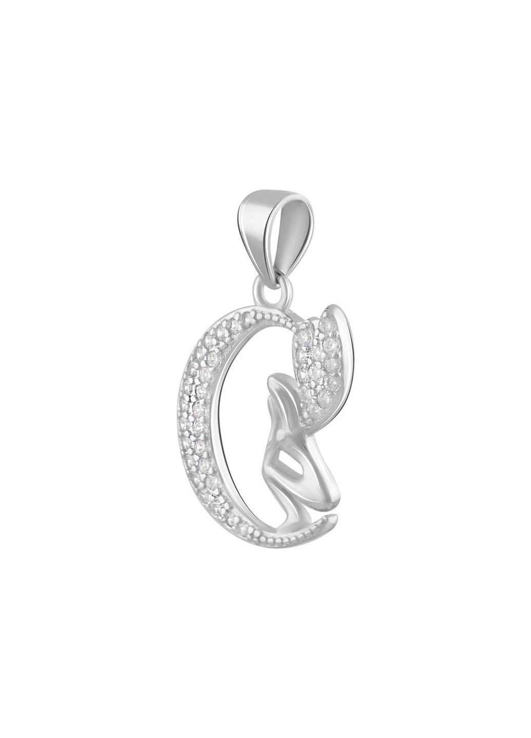 Серебряная подвеска с фианитами Silver Breeze (260537406)