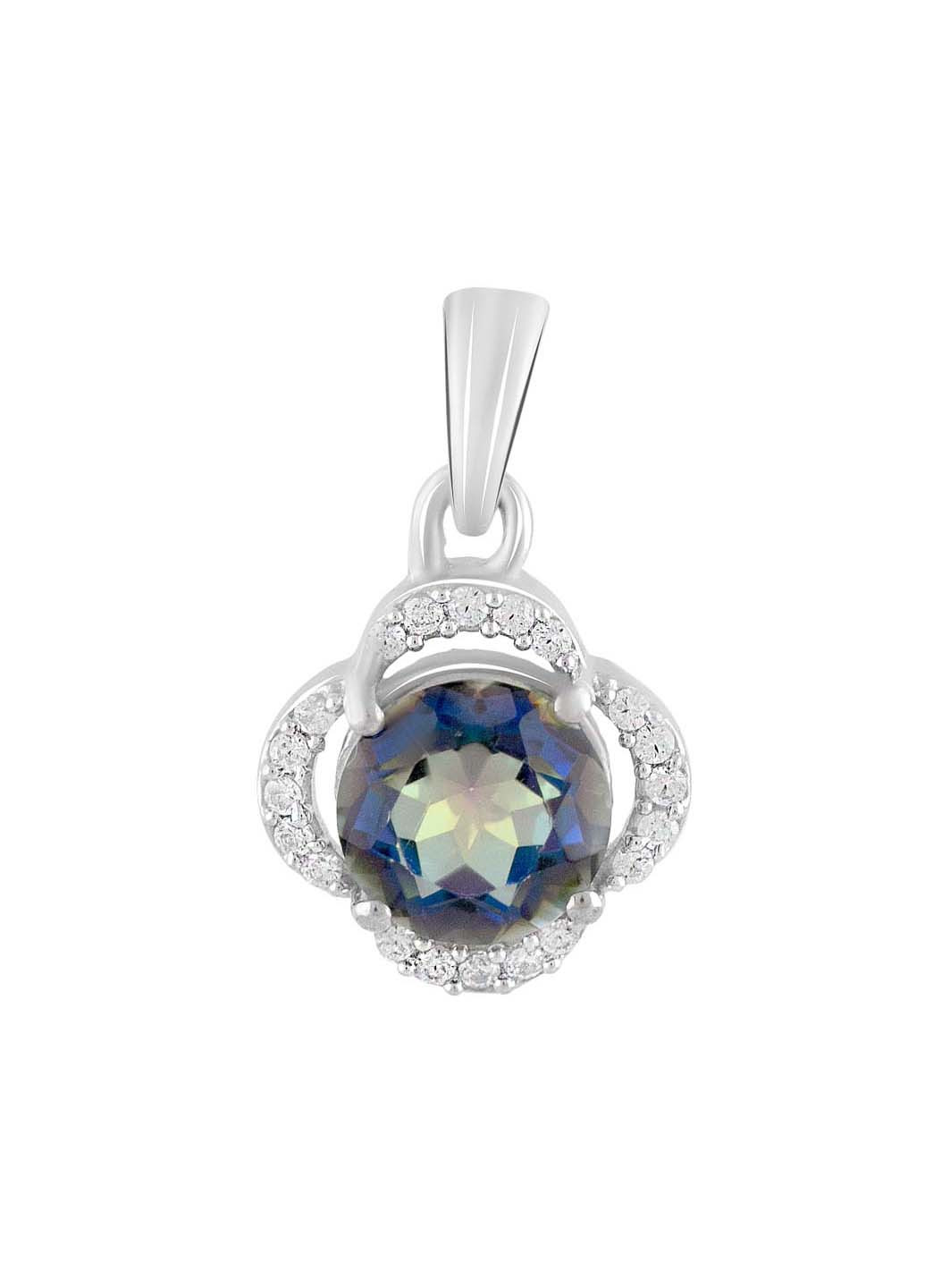 Срібна підвіска з топазом 2.18ct Silver Breeze (260537432)