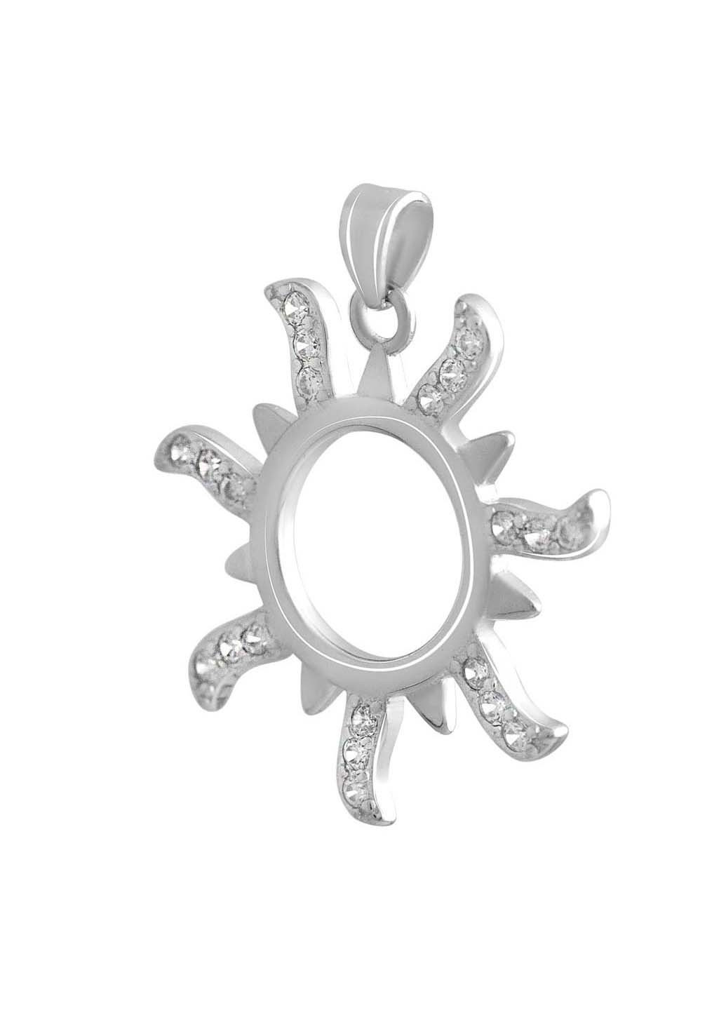 Серебряная подвеска с фианитами Silver Breeze (260537420)