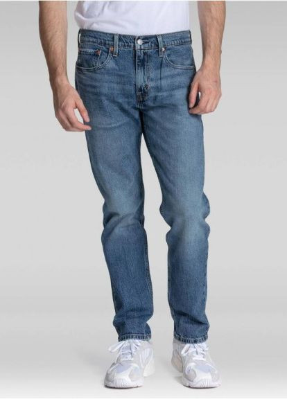 Синие демисезонные зауженные джинсы 502 Taper Levi's