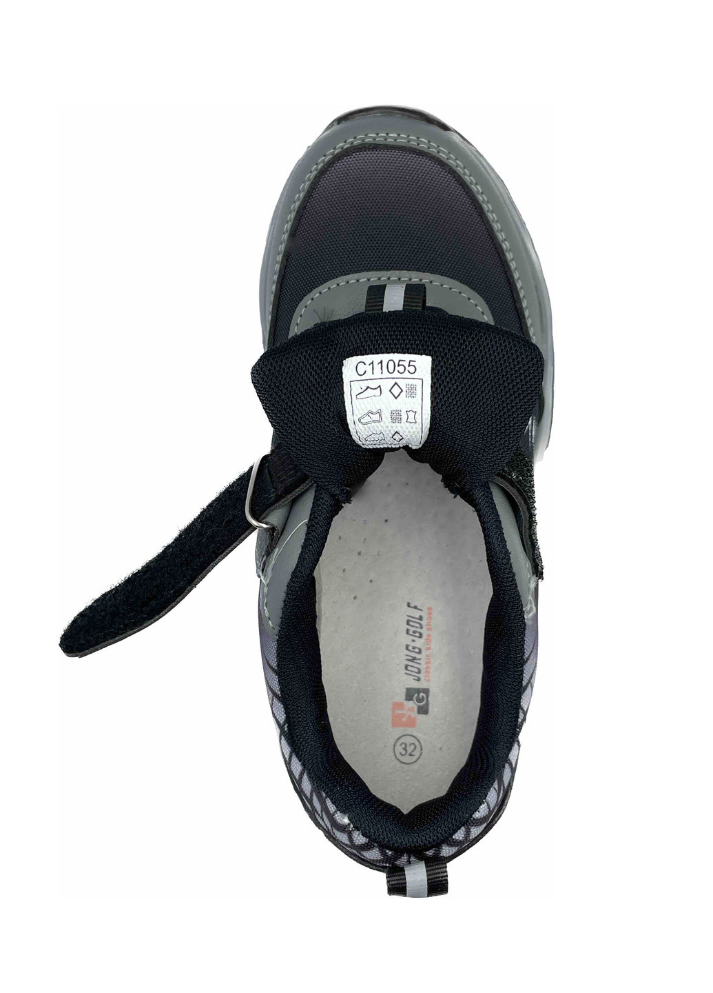 Темно-сірі всесезонні кросівки Jong Golf
