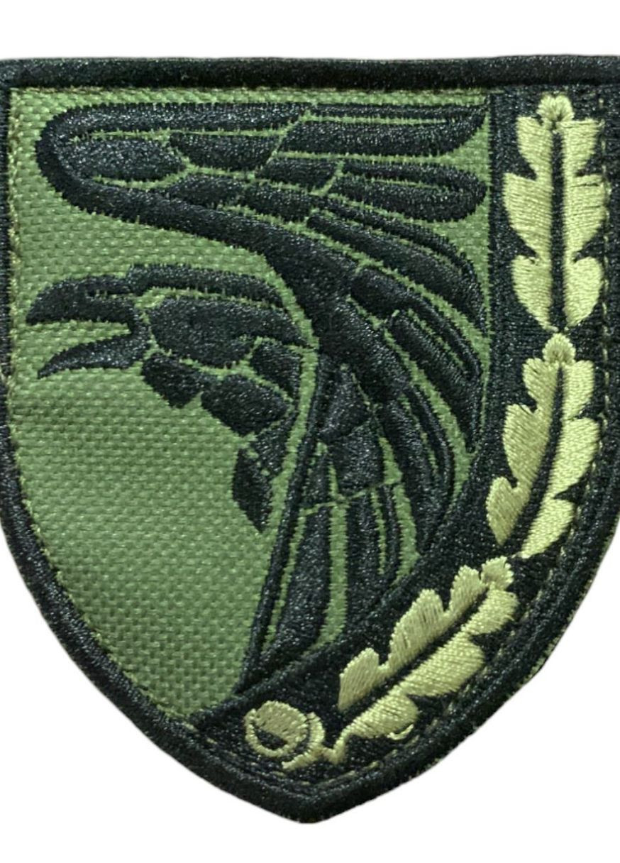 Шеврон щиток Tactic4Profi вишивка 93 ОМБр Холодний Яр, сокіл, без напису, хакі фон (8*7) 4PROFI (260597773)