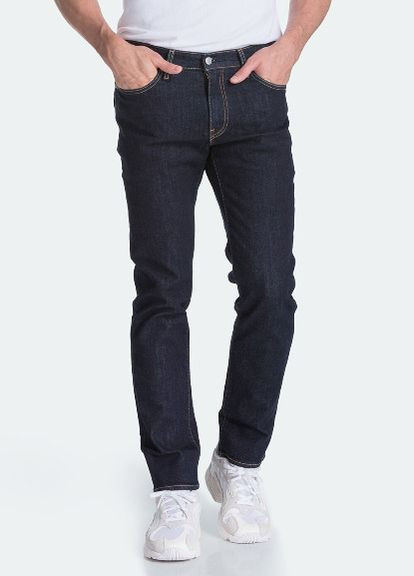 Темно-синие демисезонные зауженные джинсы 511 Slim Levi's