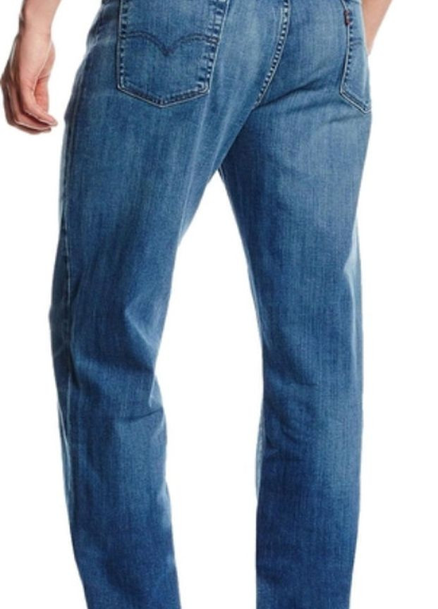 Синие демисезонные зауженные джинсы 514 Slim Straight Levi's