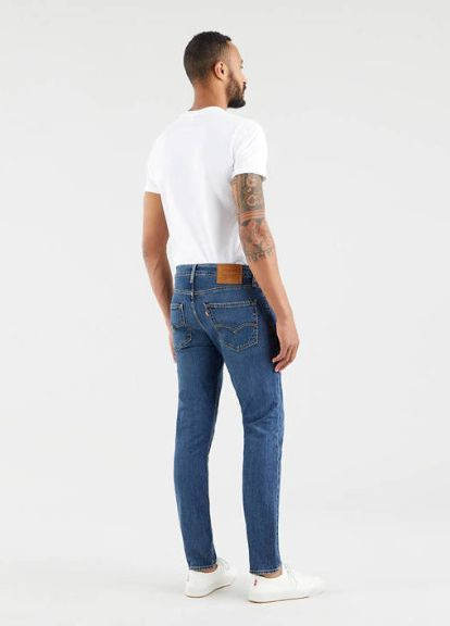 Синие демисезонные зауженные джинсы 512 Slim Taper Levi's