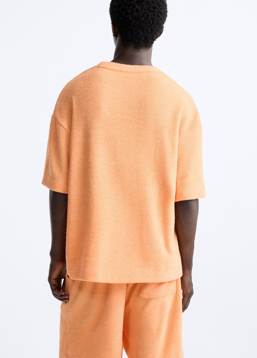 Оранжевая футболка Zara