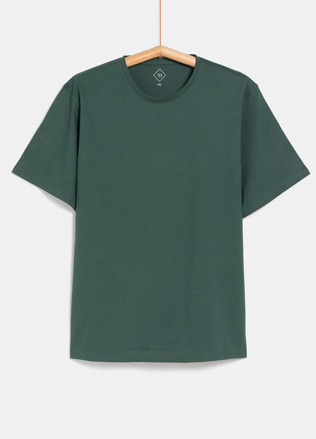 Зеленая футболка Tex