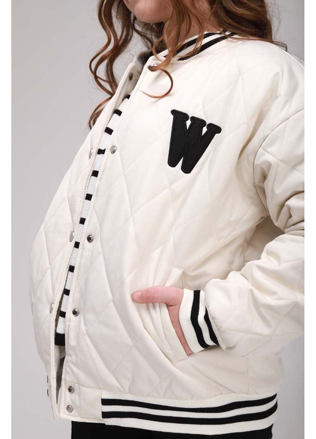Молочная демисезонная куртка XZKAMI
