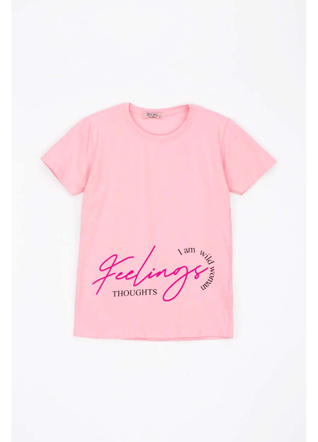 Розовая демисезонная футболка Baby Show