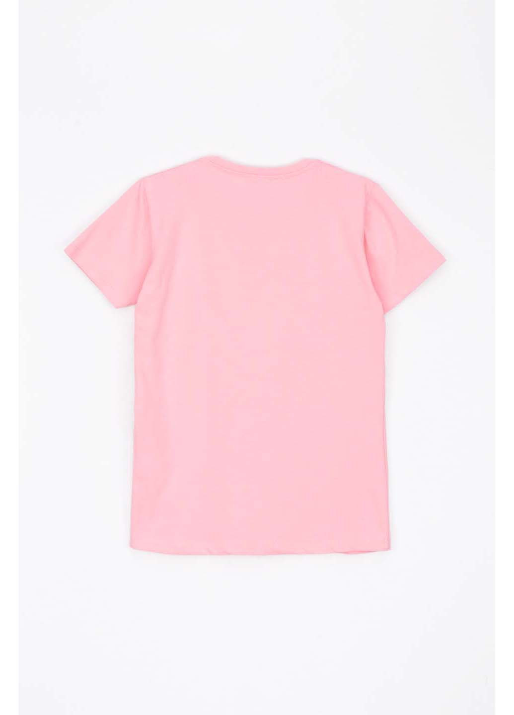 Розовая демисезонная футболка Baby Show