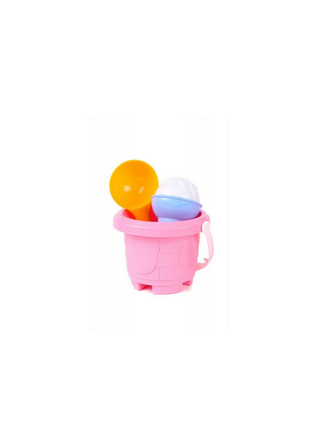 Детский набор для игры с песком 7068TXK, 3 цвета (Розовый) ТехноК (260567674)