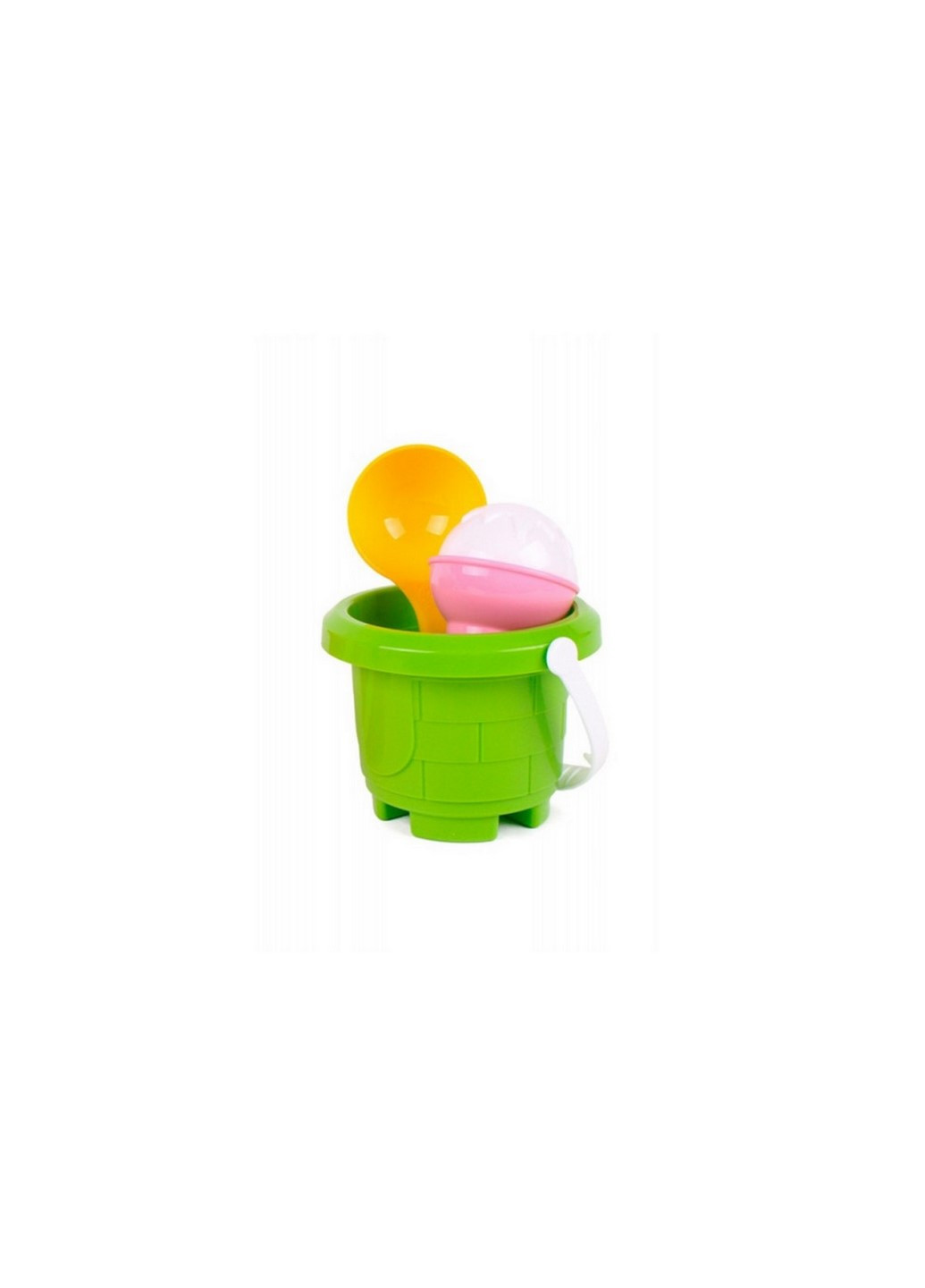 Детский набор для игры с песком 7068TXK, 3 цвета (Зеленый) ТехноК (260567697)