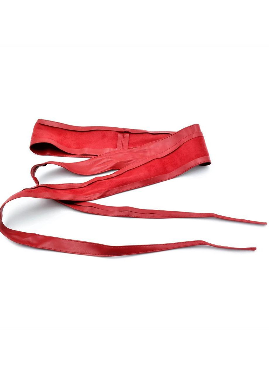 Жіночий пояс кушак односторонній Колір Червоний Weatro (260567544)