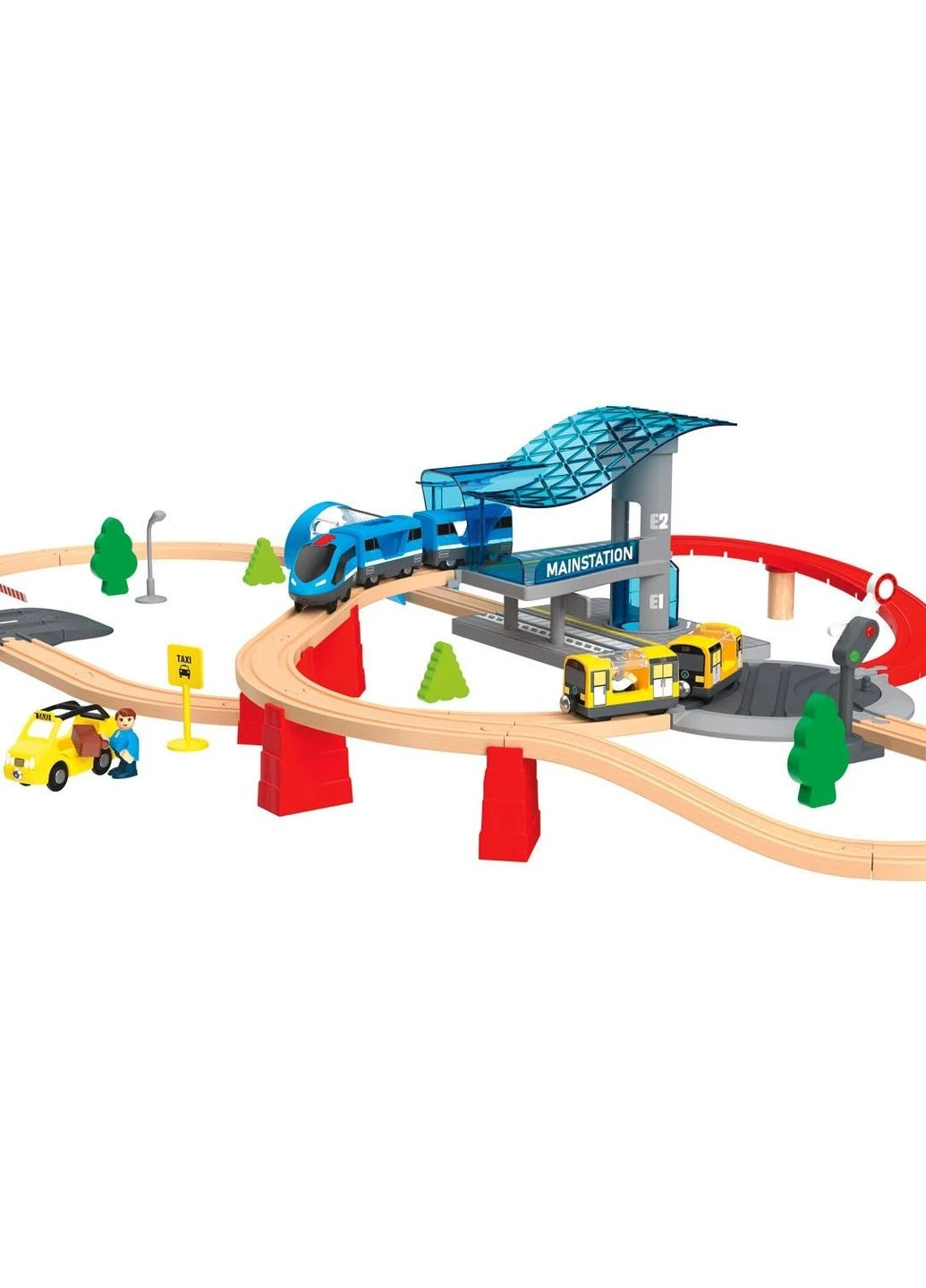 Гра City Express зі натурального дерева Playtive (260581392)