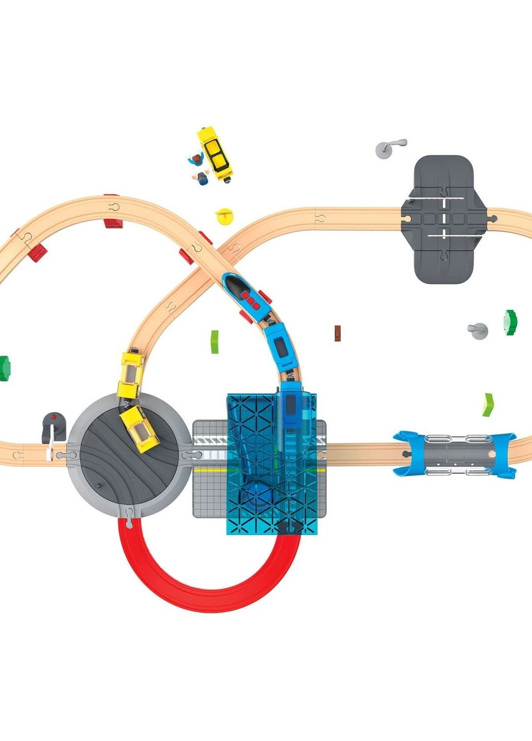 Гра City Express зі натурального дерева Playtive (260581392)