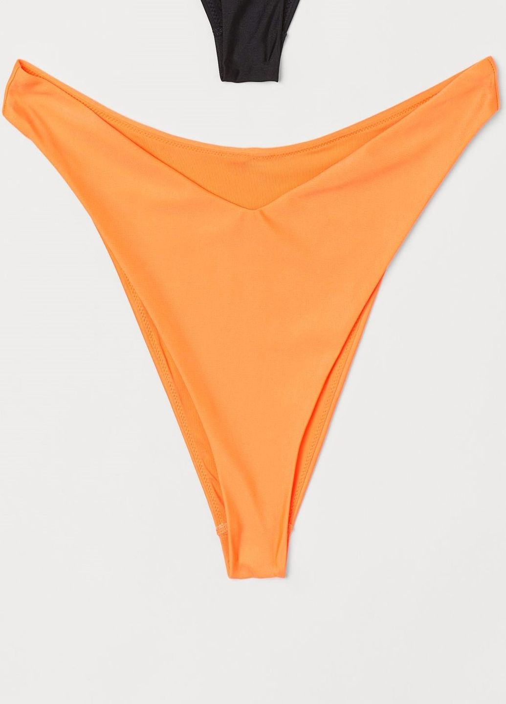 Оранжевые купальные трусики-плавки H&M