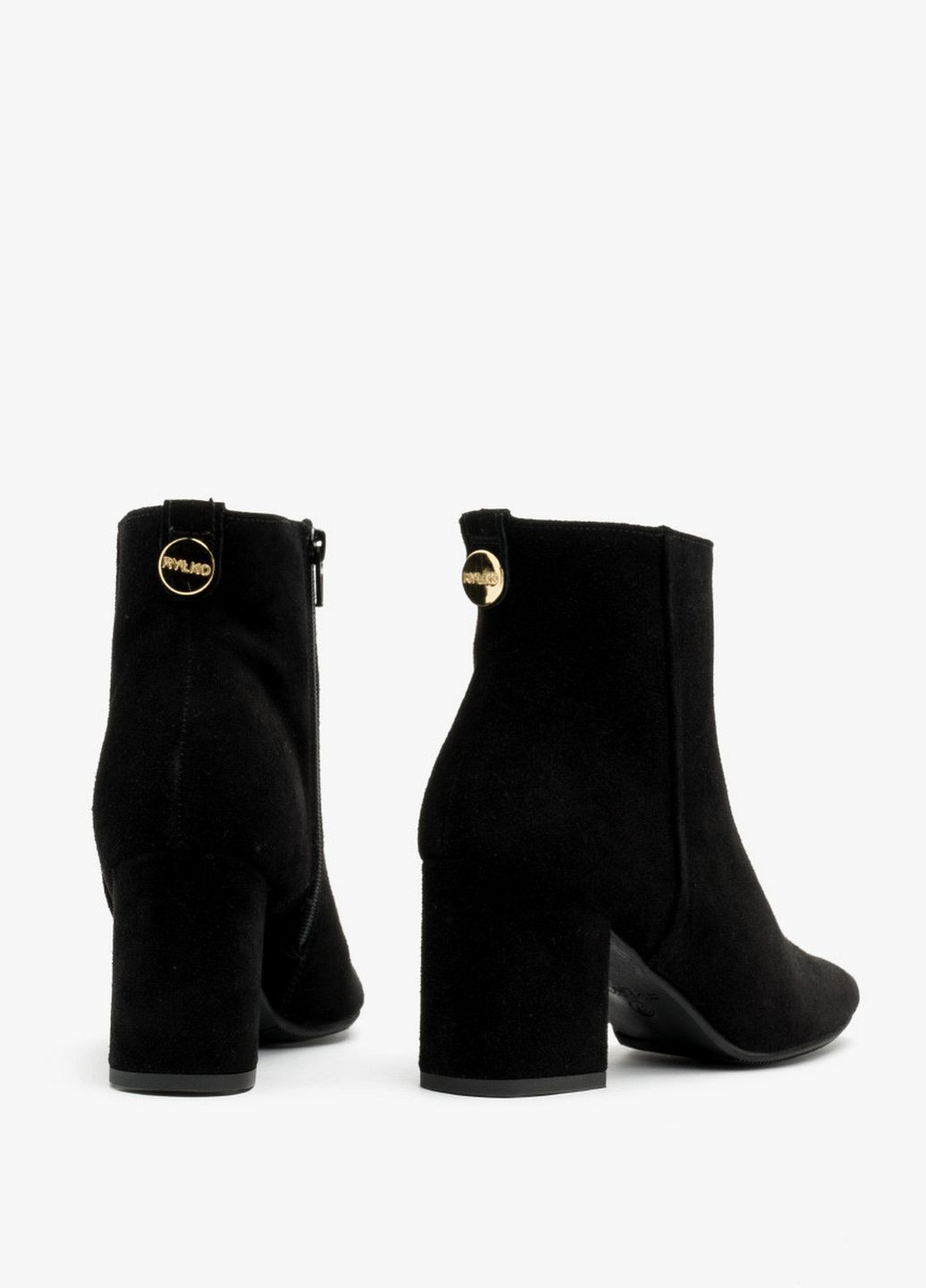 Осенние ботинки Rylko из натуральной замши