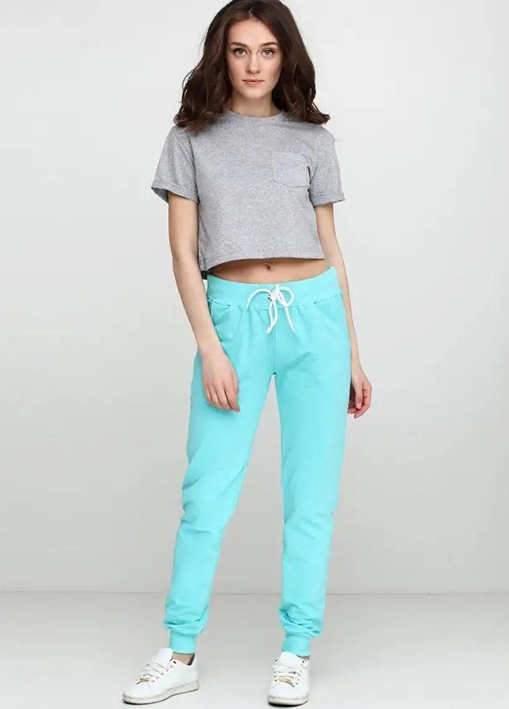 Женская укороченная футболка, топ Sport Line - (260631824)