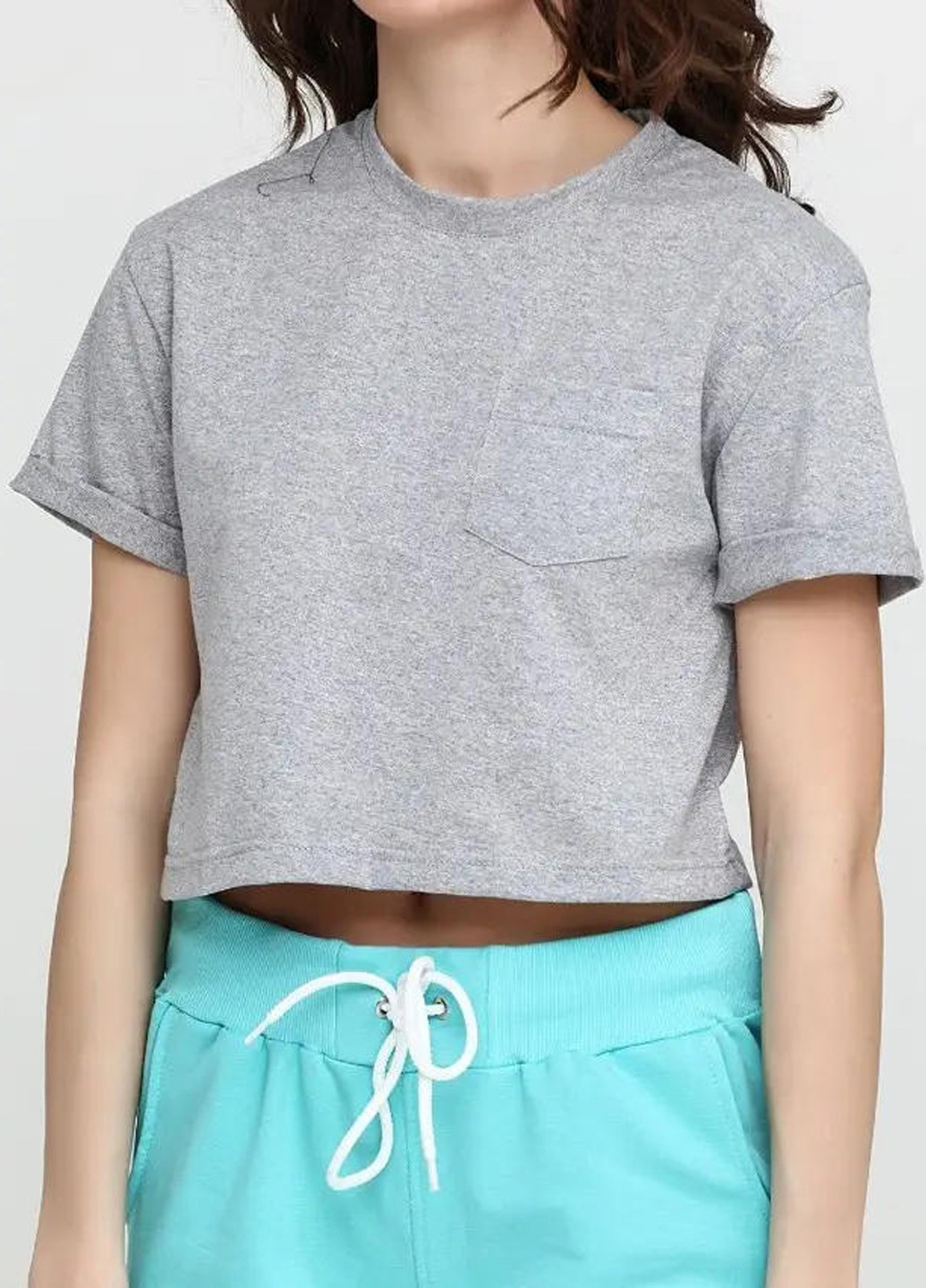 Женская укороченная футболка, топ Sport Line - (260631824)