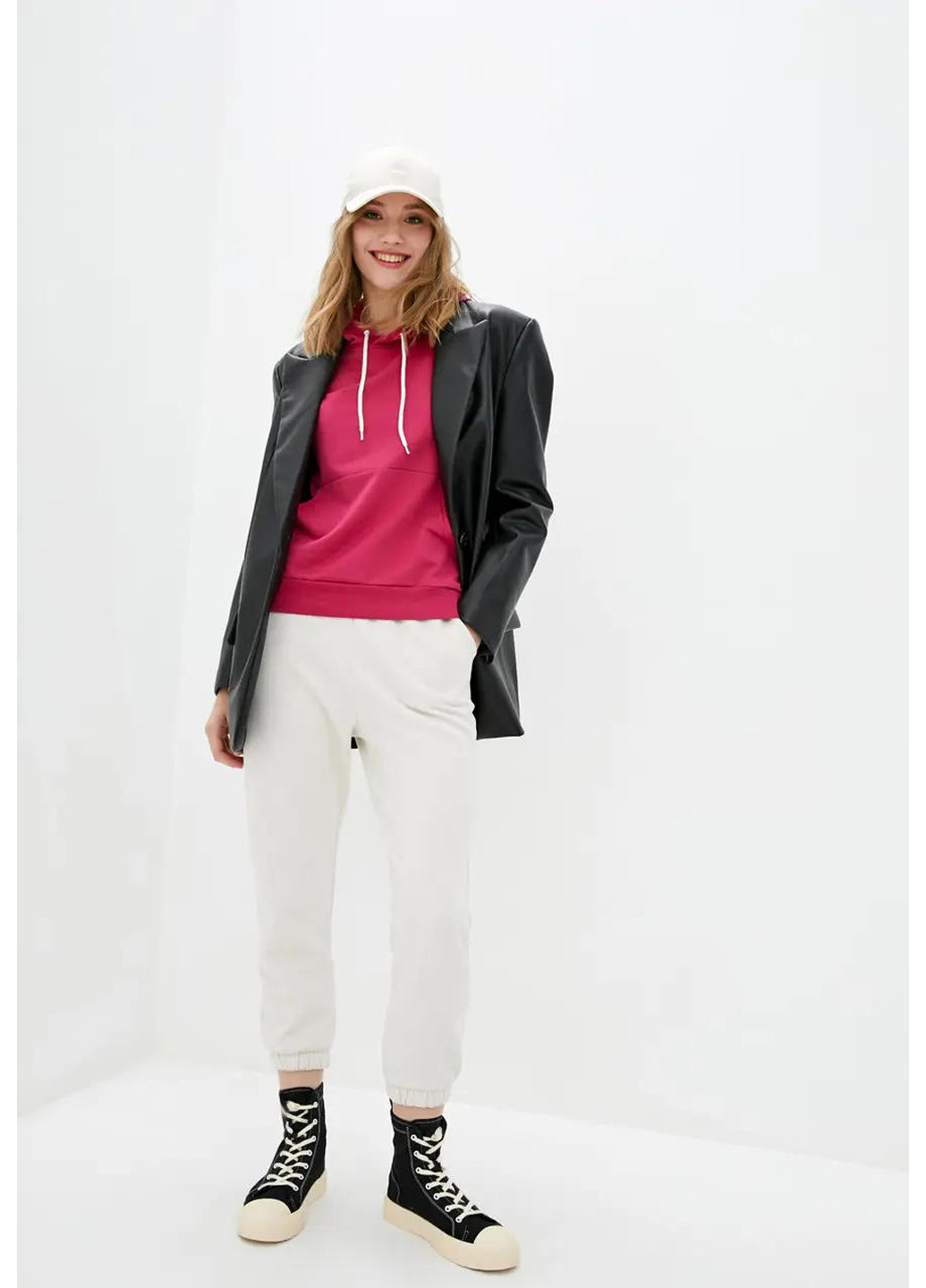 Жіноче худі без начісу Sport Line (260631410)