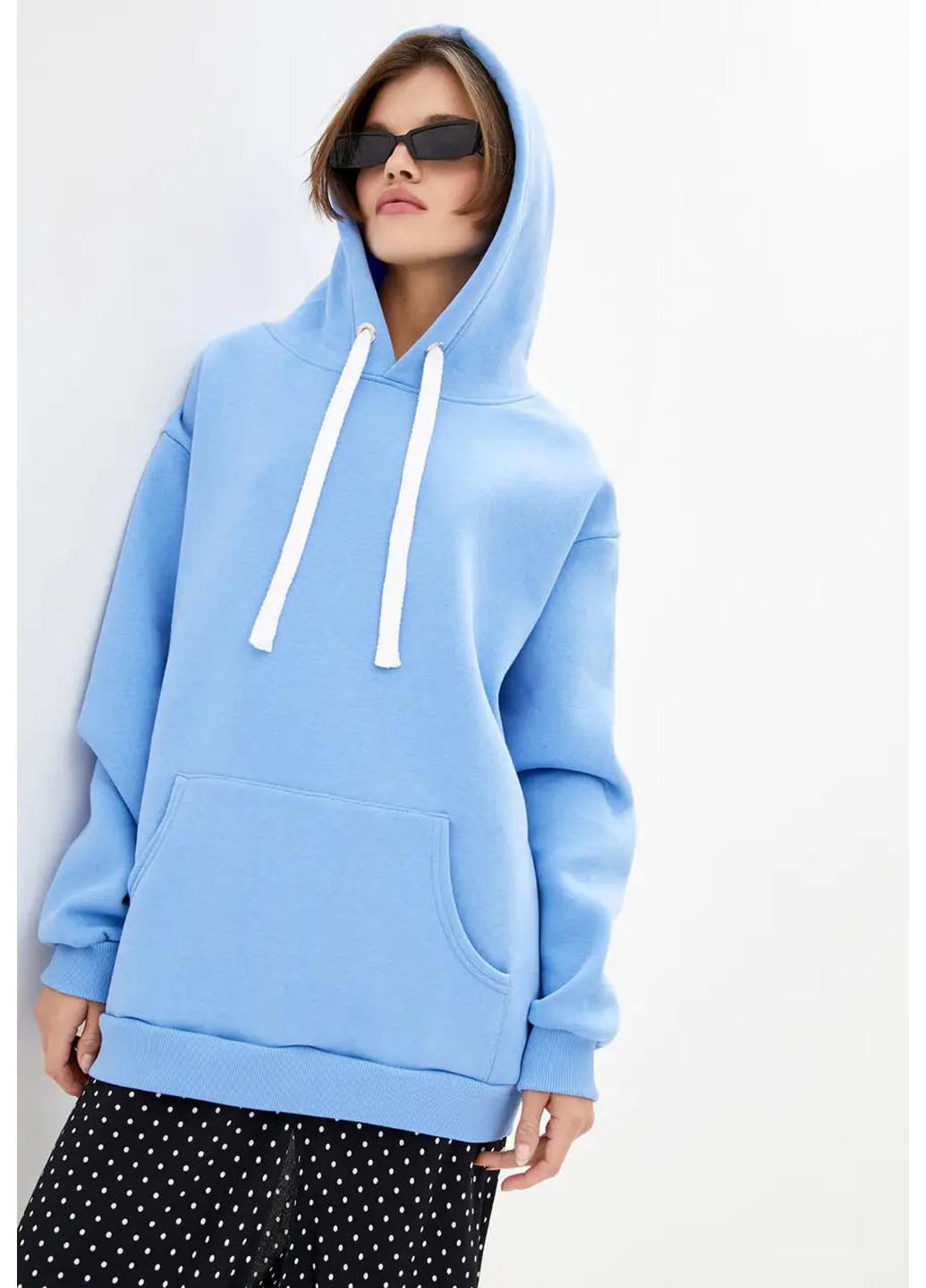 Худи женское оверсайз на флисе Sport Line (260631513)
