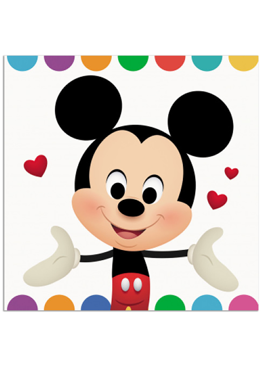 Книжка-игрушка Disney Baby. Я тебя так люблю! (У) РАНОК (260618490)