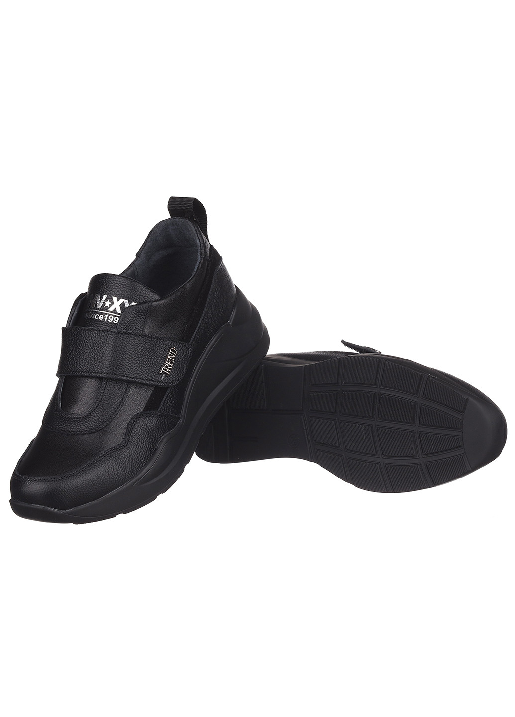 Чорні осінні жіночі кросівки 881 Nika Veroni