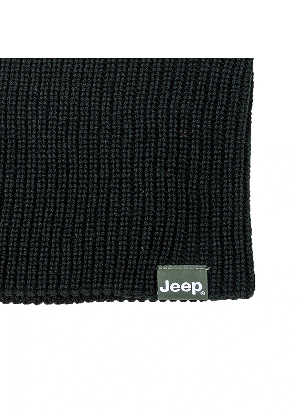 Мужской Бафф RIBBED TRICOT NECKWARMER J22W Черный Jeep (260630199)