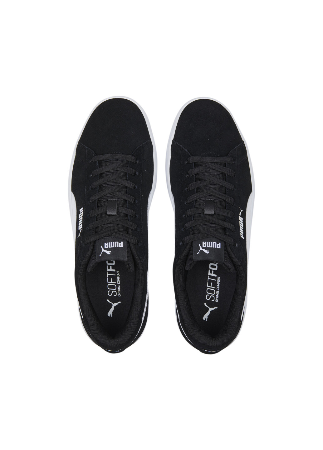 Черные кеды smash 3.0 sneakers Puma