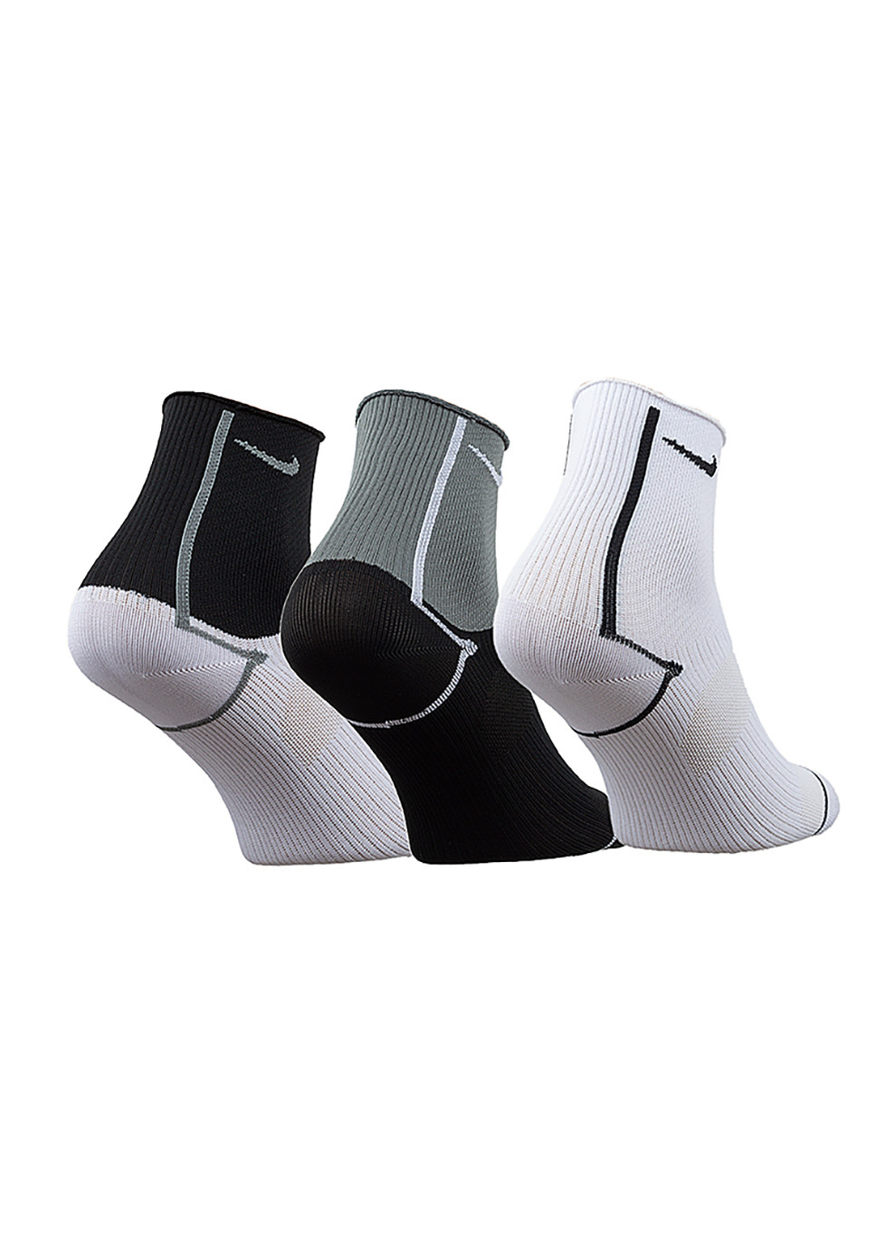 Жіночі Шкарпетки W NK EVERYDAY PLUS LTWT ANKLE Різнокольоровий Nike (260632763)