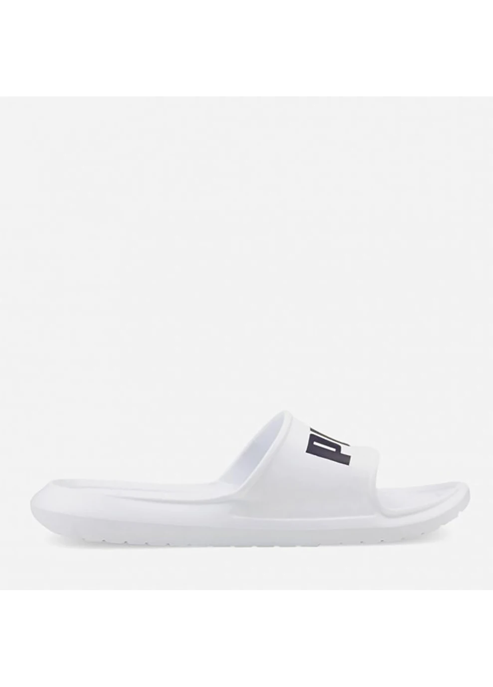Белые шлепанцы divecat v2 lite white-black белый Puma