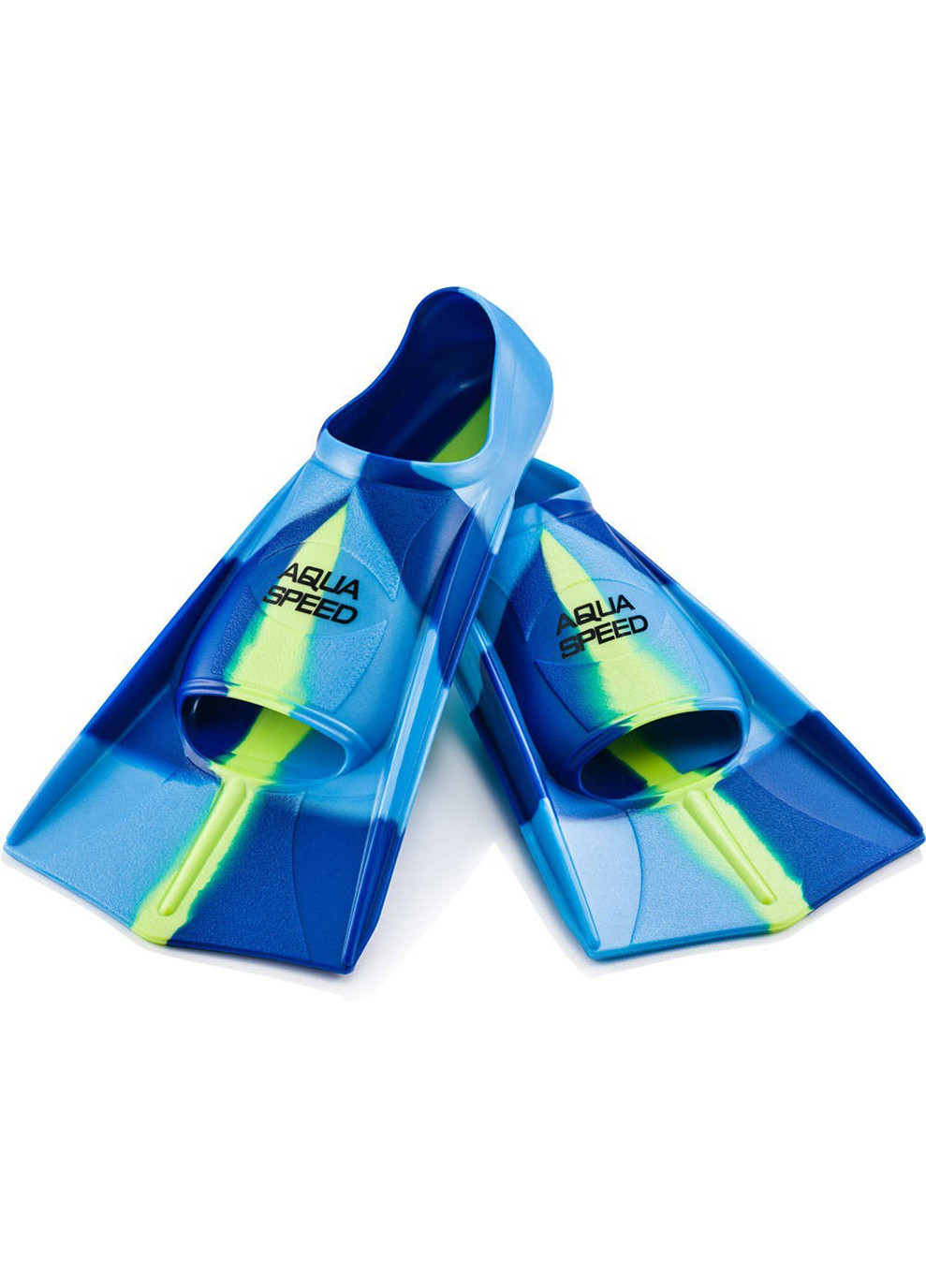 Ласты TRAINING FINS 7942 синий, голубой, желтый Дет Aqua Speed (260646303)