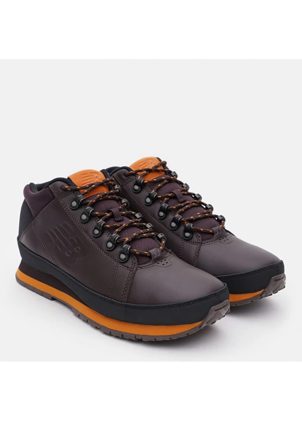 Черные зимние мужские ботинки 754 черный New Balance