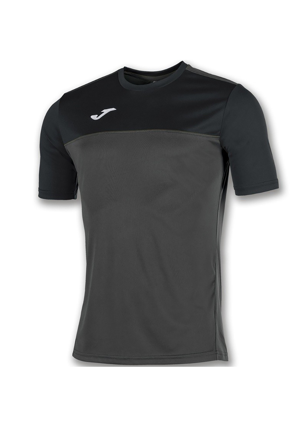 Чорна футболка t-shirt winner anthracite-black s/s чорний Joma