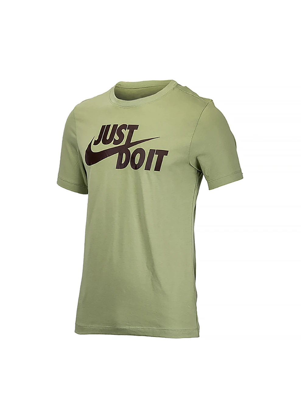 Зелена чоловіча футболка nsw tee just do it swoosh зелений Nike