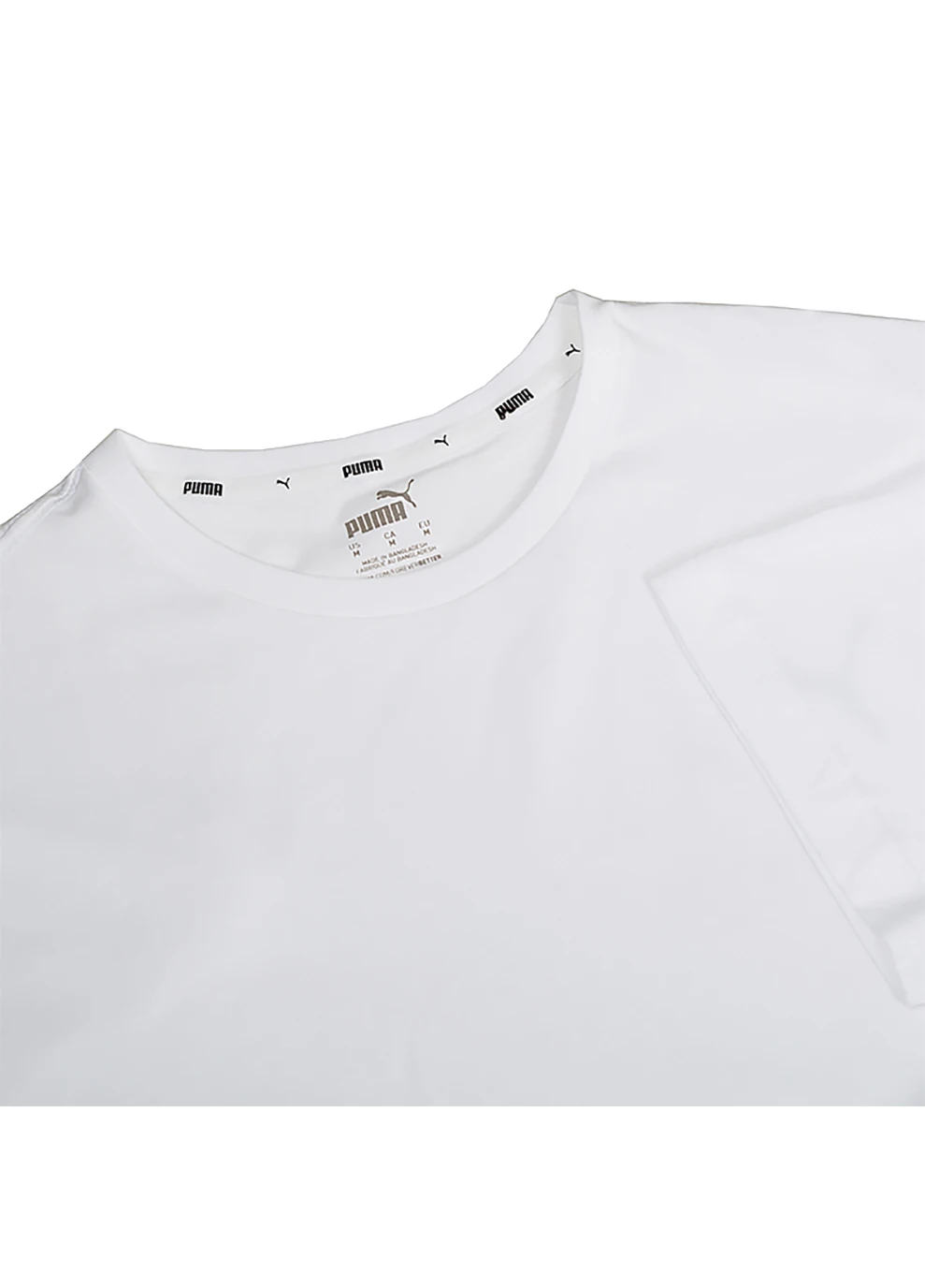 Біла чоловіча футболка ess small ogo tee білий Puma