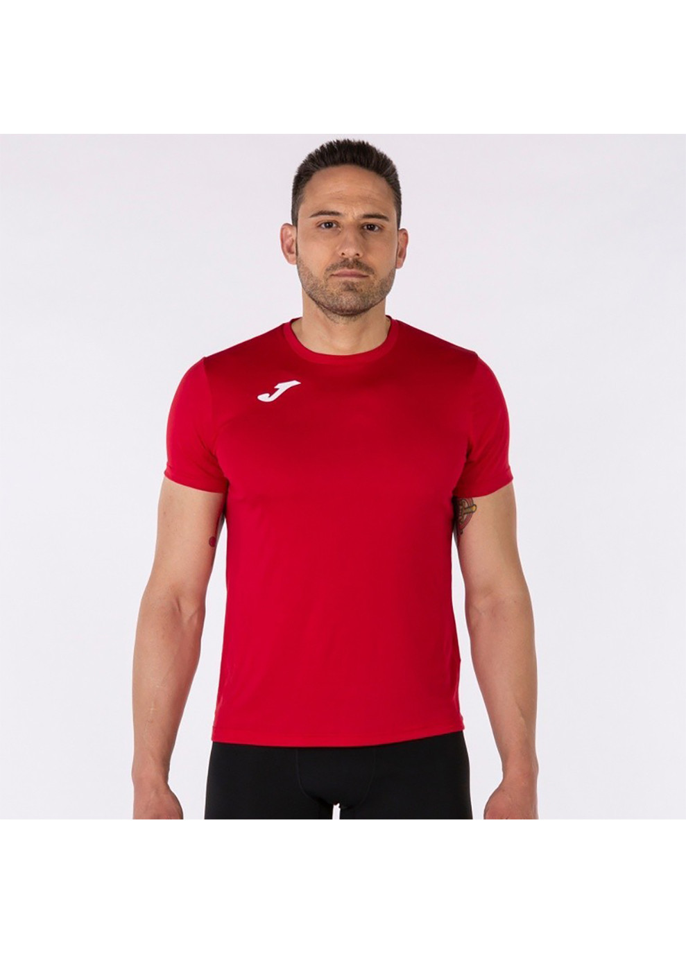 Червона футболка record ii short sleeve t-shirt червоний Joma