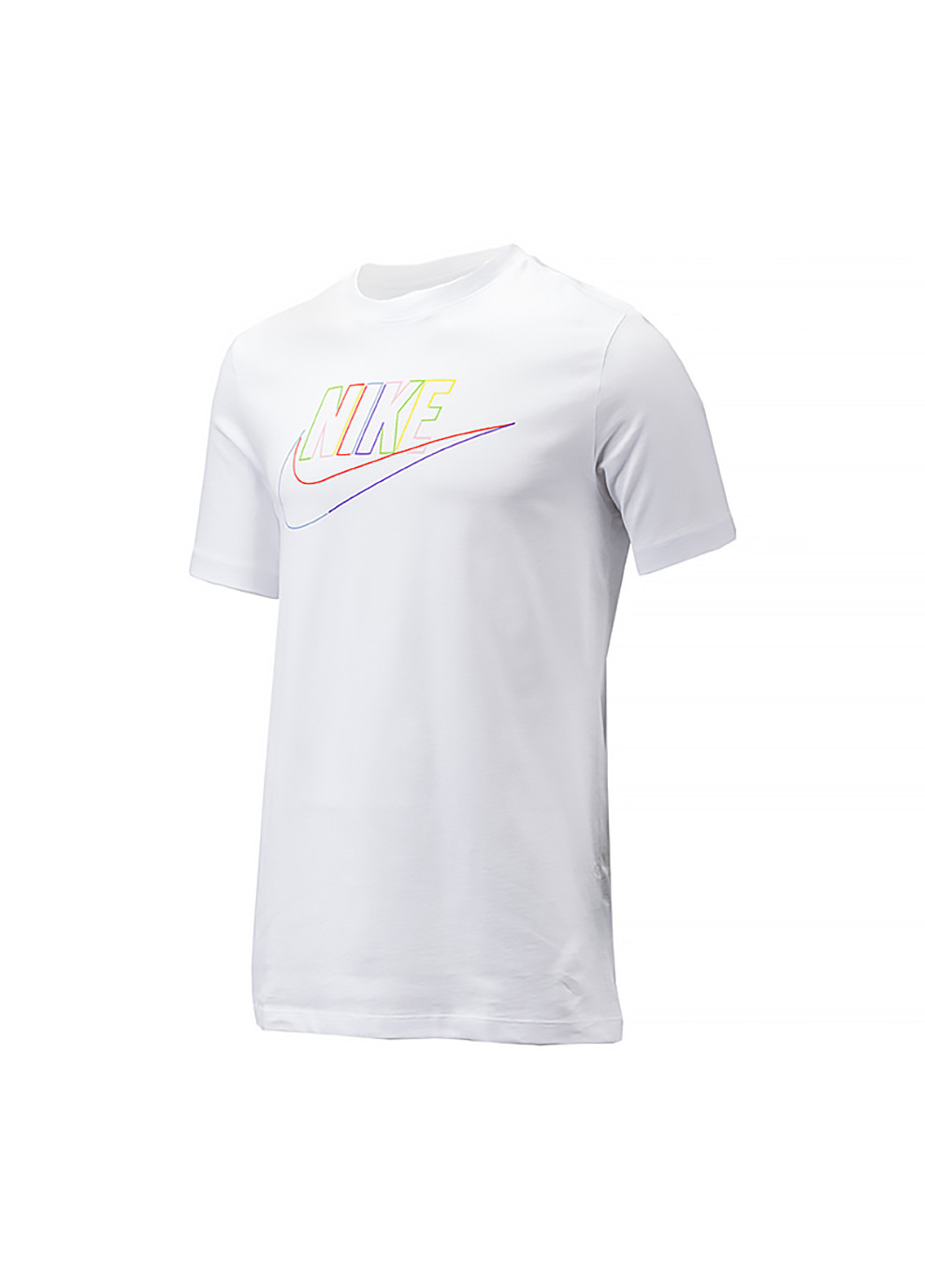 Біла чоловіча футболка m nsw tee club+ brd pk hbr білий Nike