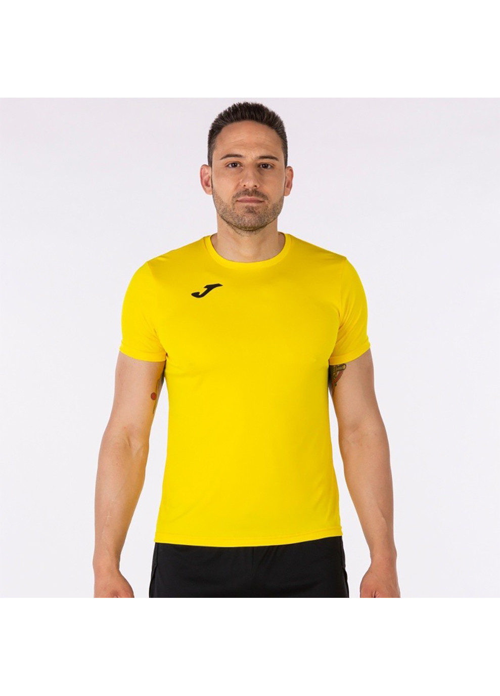 Жовта футболка record ii short sleeve t-shirt жовтий Joma