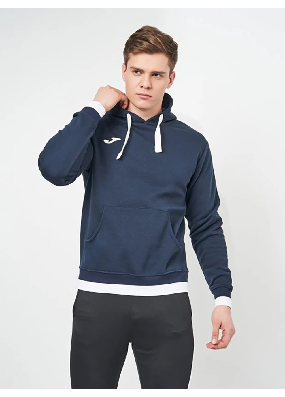 Худі CONFORT II Темно-синій, Білий Joma (260633447)