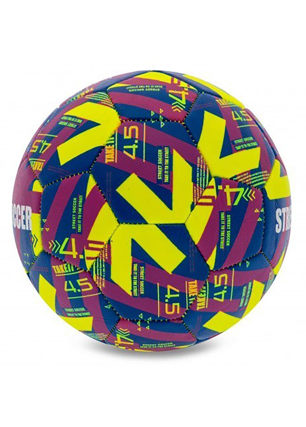 М'яч футбольний вуличний STREET SOCCER v23 жовтий Select (260634128)